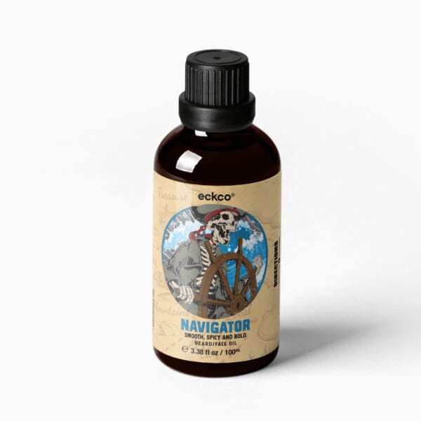100ml Navigator Beard Oil Bottle
