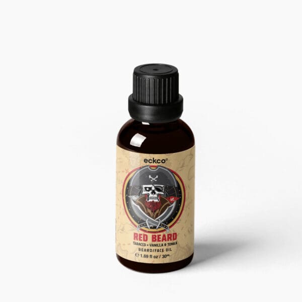 30ml Red Beard - Beard Oil Bottle
