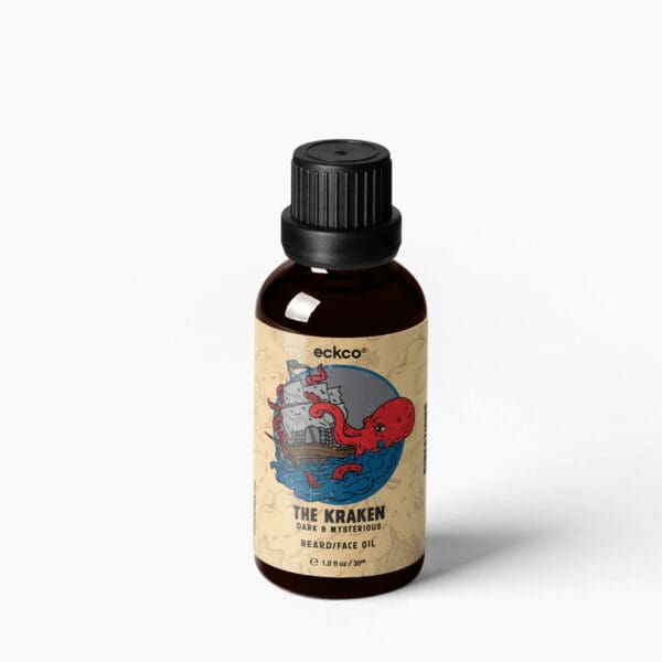 30ml The Kraken Beard Oil Bottle