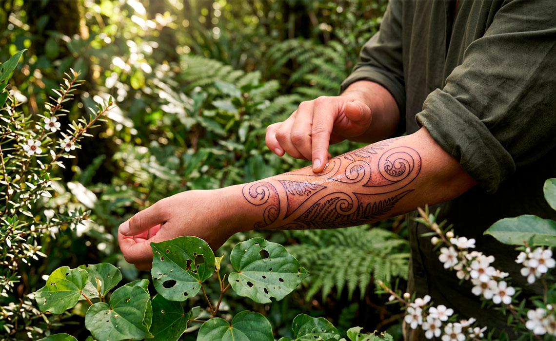 Natural tattoo aftercare